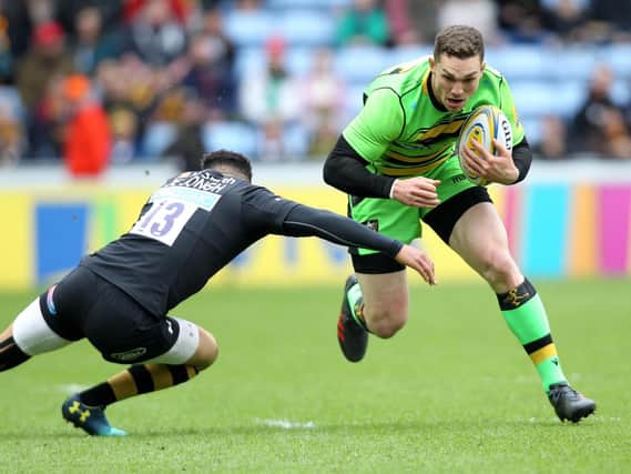 George North started for Saints against Wasps (pictures: Sharon Lucey)
