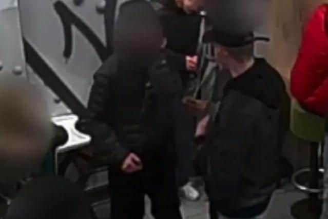 The attackers laughed and joked as they played out the attack in McDonalds in the Drapery.