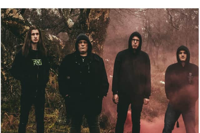Conjurer are pictured, from left: Conor Marshall (bass), Dan Nightingale (vocals/guitar), Brady Deeprose (vocals/guitar) and Jan Krause (drums). Picture: Jess Jones Photography