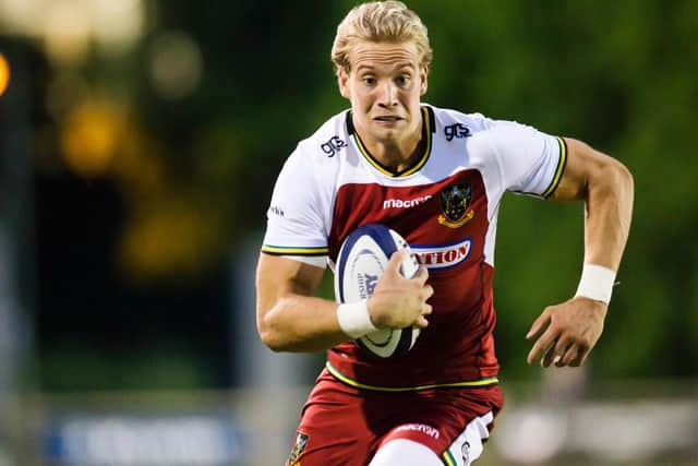 Harry Mallinder scored the Wanderers' opening try against Leicester Tigers on Monday night (picture: Kirsty Edmonds)