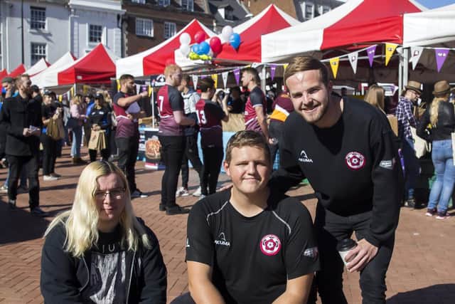 Jessica Burnside, Alex Lopez and Ryan Bradshaw of the University of Northampton's students' union.