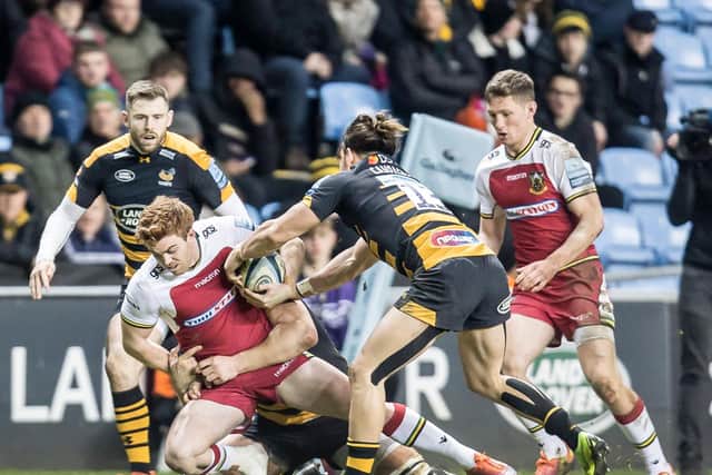 It was a scrappy game at the Ricoh Arena on Sunday (pictures: Kirsty Edmonds)
