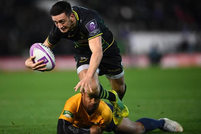 The sparky scrum-half has formed a nicely balanced partnership with James Grayson and he impresses every time he takes to the field.