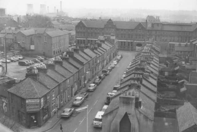 Part of the land which is know as Rat Island, in 1971 Park St was a typical Victorian terraced street complete with corner shops - Chipperfield's General Store and at its end the distinctive Allied Leather Distributors in what is now known as Ladys Lane but then, Mount Street.