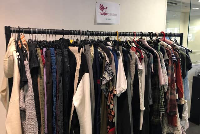 The shop is just temporary at the moment but the Hope Centre are keen to carry it on if it's successful.