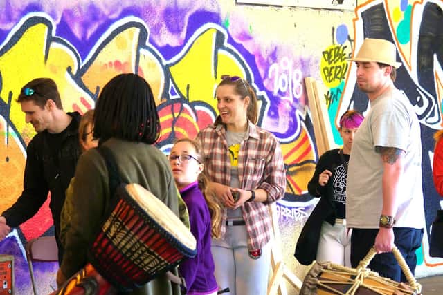 The festival on Saturday (March 30) was open to the public for free for six hours where Northampton's public could meet and relax.