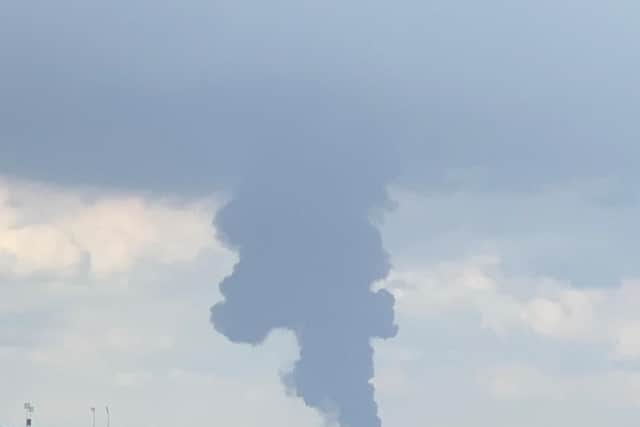 Sywell fire (submitted picture)