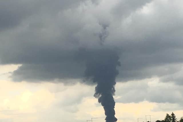 Sywell fire (submitted picture)