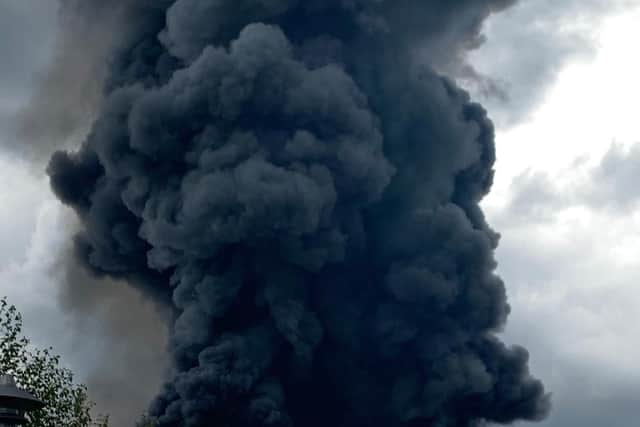 Sywell fire (submitted picture)