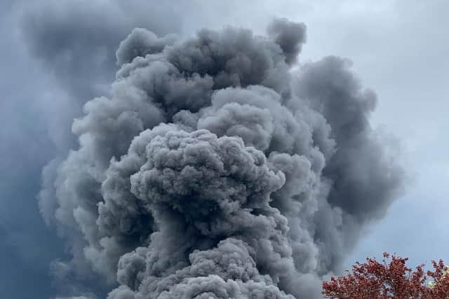 Sywell fire (submitted picture)