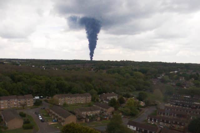 Sywell fire (submitted picture)
