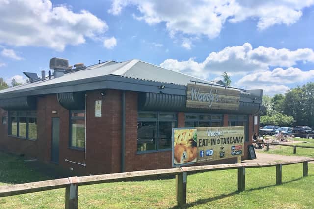 The new restaurant and bar has a fish and chip menu and 12 large TV screens