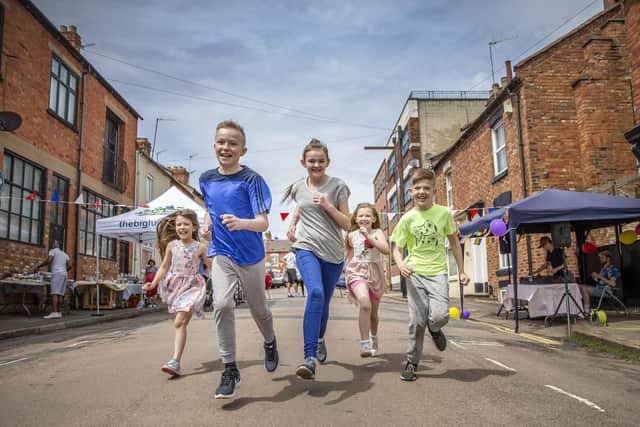 The Big Lunch event at The Mounts, Northampton