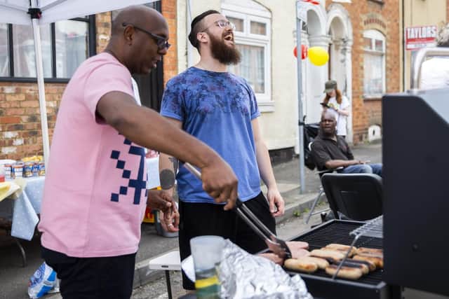 The Big Lunch event at The Mounts, Northampton