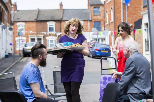 The Big Lunch event at The Mounts, Northampton