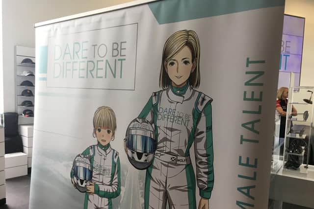 Dare To Be Different hopes to give opportunities and inspiration for girls to get into motorsport