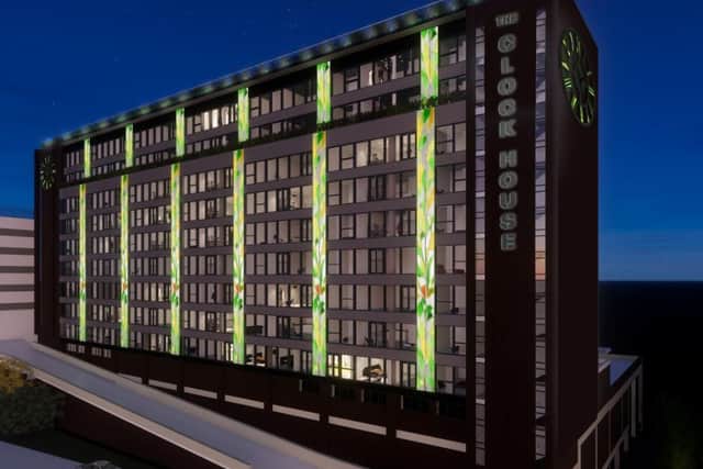 Plans show there is even potential to let out the top floor of the Grosvenor Centres car park just for residents.