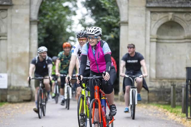 Cycle4Cynthia 2019 at Holdenby House