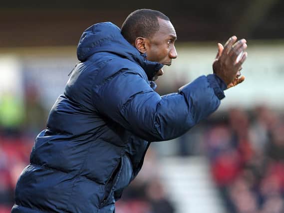 MUCH-IMPROVED: Hasselbaink praised his team's display against Bury. Picture by Sharon Lucey