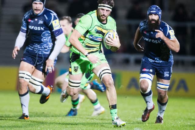 Tom Wood carried the fight for Saints
