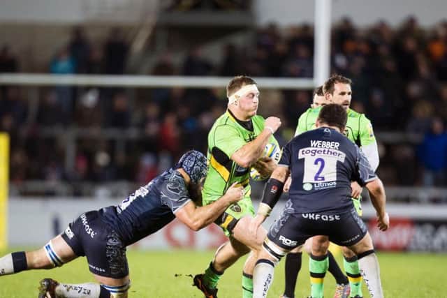 Alex Waller battled for the full 80 minutes