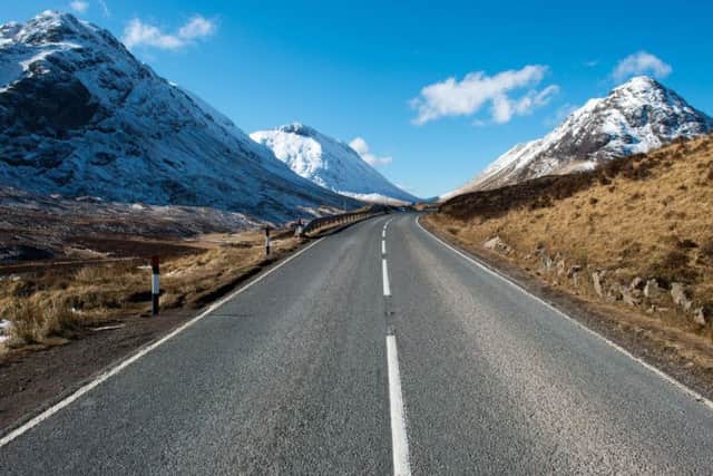 Glasgow to Glencoe is 'a haven of windswept rocky splendour.