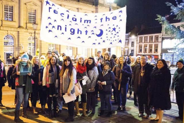 Northamptonshire Rape Crisis is supporting 16 days of activism against gender-based violence campaign. Picture: Kirsty Edmonds.