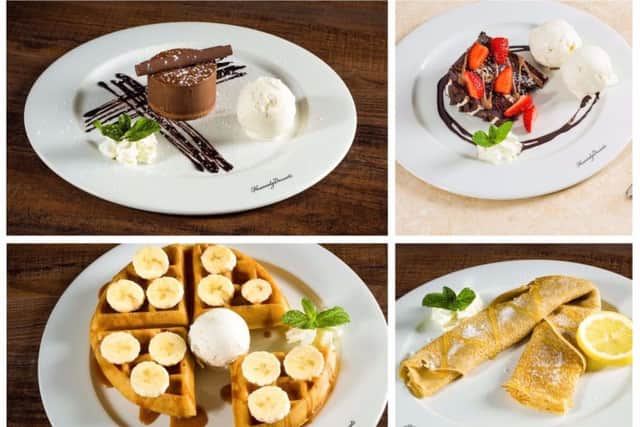 Heavenly Desserts promise artisan slices, cakes and waffles.