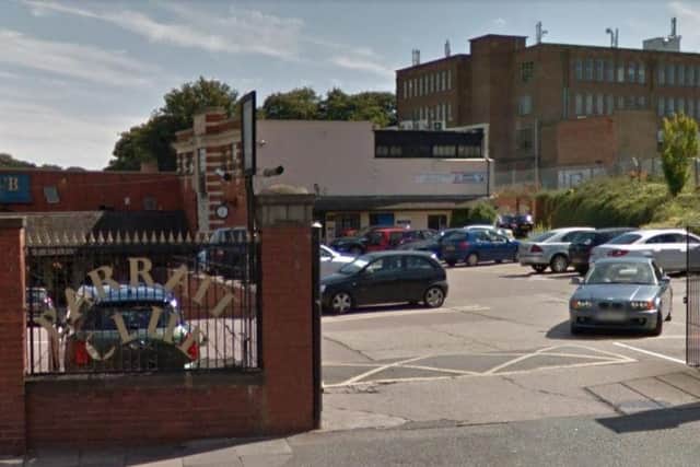 The incident happened outside the Barratt Club in Barrack Road.