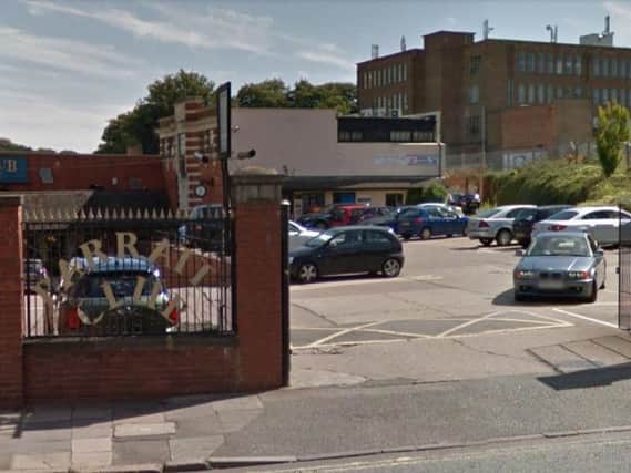 The incident happened outside the Barratt Club in Barrack Road.