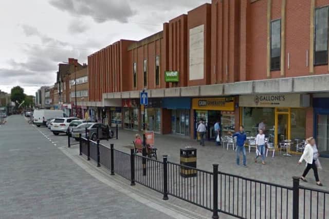 The flats would be built on the shops of Abington Street.