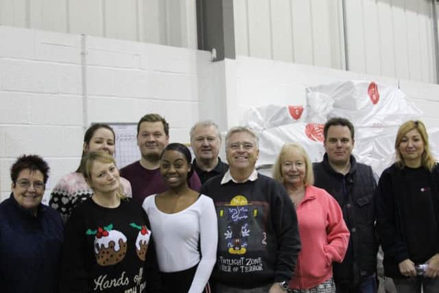 The Stephensons Online warehouse team (L to R): Linda, Maddison, Amber, Taylor, Kaysha, Alan, Keith, Liz, Barry and Monika.