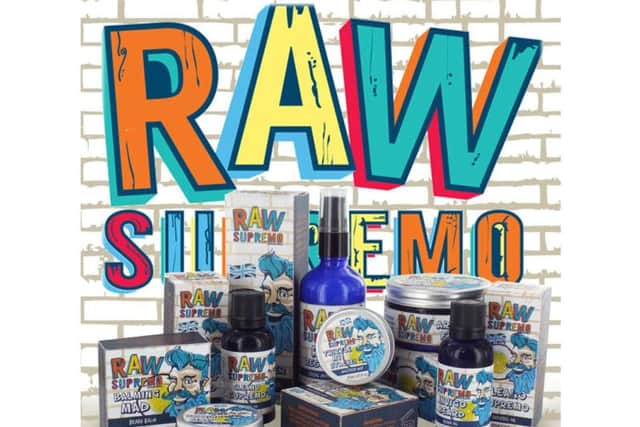 Barry and Kate are launching their own range brand of men's grooming products in January, produced locally in Northampton.