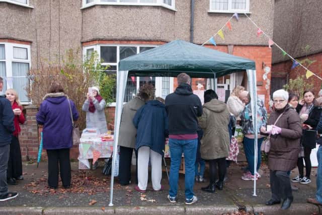 Campaigners turned out to sign the petition in Far Cotton.