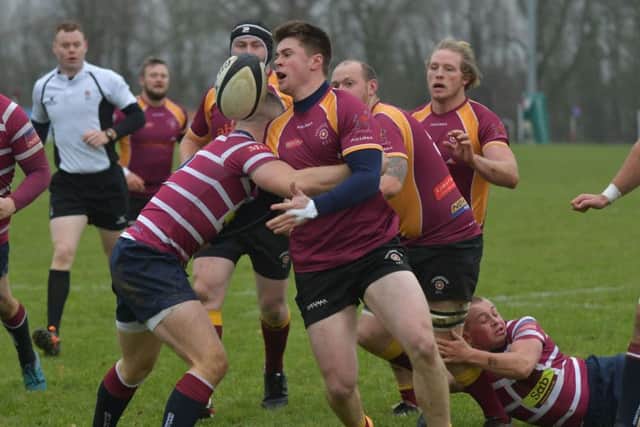 Action from Towcestrians' win over Shelford (Pictures: Dave Ikin)