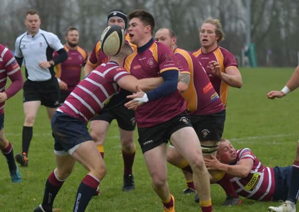 Action from Towcestrians' win over Shelford (Pictures: Dave Ikin)