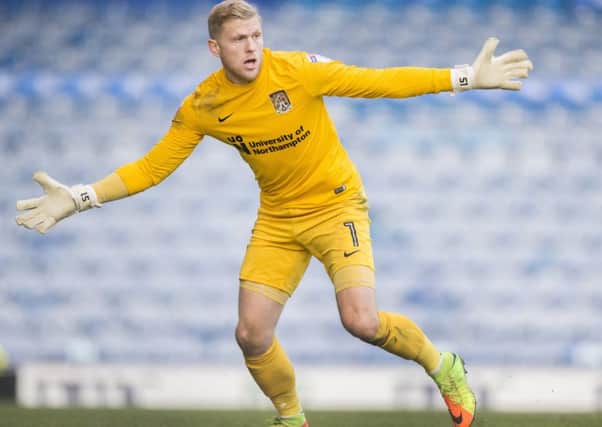 David Cornell impressed in goal during last weekend's defeat at Portsmouth