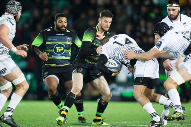 Rob Horne scored for Saints (pictures: Kirsty Edmonds)