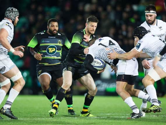 Rob Horne scored for Saints (pictures: Kirsty Edmonds)