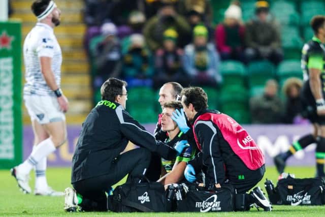 Piers Francis was forced off after just eight minutes