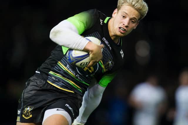Harry Mallinder was Saints' best back and he scored a superb try before being sin-binned
