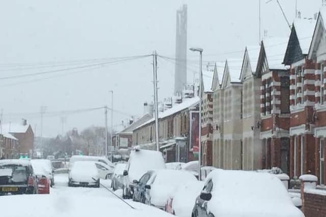 Pitsford Weather Centre says the forecast will be sunny tomorrow morning but will the temperature will remain at freezing point. Credit: Sarah Horne.