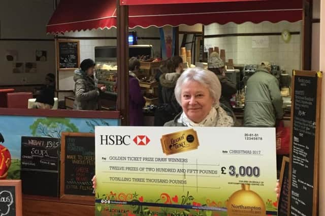 Golden ticket winner Eleanor Astle, 72