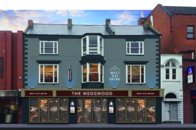 Artist's impression of the new Wedgwood pub.
