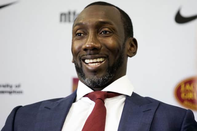 Jimmy Floyd Hasselbaink took charge at the Cobblers in early September