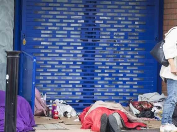Northampton Borough Council is providing protection to rough sleepers during the wintry weather.