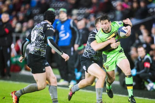 Ben Foden skippered Saints at the Liberty Stadium on Sunday (picture: Kirsty Edmonds)