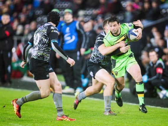 Ben Foden skippered Saints at the Liberty Stadium on Sunday (picture: Kirsty Edmonds)