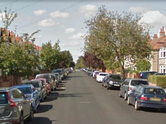 A man was struck on the back of the head with a blunt object in Ardington Road.