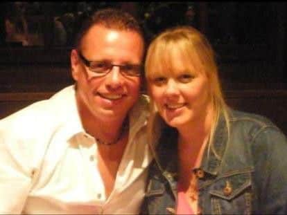 Matt with partner, Cherise.